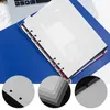 Divisore per pagine con linguette per notebook Divisori in PVC Fornitura di raccoglitori