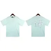 111C 새로운 짧은 소매 느슨한 목 짧은 캐주얼 셔츠 T 셔츠 브랜드 남성 여름 디자이너 프린트 코튼 짧은 슬리브 고급 통기성 티셔츠