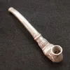 Whole Antique White Copper Silver-Plated Faucet Cigarette Holder Whole Old White Copper Silver Gilded Small-Bowled Long-St288q