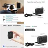 Mp3/4 Fm Transmitters High Quality Bluetooth Receiver Transmitter 2 In 1 Stereo Aptx Wireless Aux O 3.5Mm Jack Rca Car Adapter For Tv Dhvle