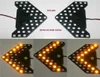 Lumières Led séquentielles 33 SMD, 2 pièces, flèches, indicateur de lampe, panneaux LED de sécurité, rétroviseur latéral de voiture, clignotant 33 LED8955908