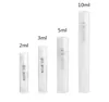 New 2ml 3ml 5ml 10ml plastic Perfume Bottle Empty Refilable Spray Bottle Small Parfume Atomizer Perfume Sample Vials8696394