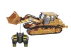 XM Grande bulldozer telecomandato simulato con suono leggero Giocattolo modello di auto giocattolo di ingegneria dotato di ricarica USB LJ200911737952