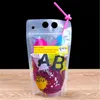 wholesale 500ml New Design Plastic Drink Packaging Bag Pouch for Beverage Juice Milk Coffee, with Handle and Holes for Straw LX0741 LL