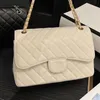 مجموعة جديدة من العصور الوسطى من الأزياء CF Classic Lychee Caviar Cowhide Genuine Leather Diamond Lattice Handbags Bag Bag Bag Bag Bag Bag Bag