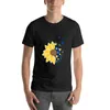 Canotte da uomo Girasole con farfalle blu e cuori dorati T-shirt Anime Moda coreana Felpe da uomo Vintage T