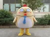 2018 de alta qualidade super fofo amarelo grande frango gordo grandes olhos redondos mascote fantasia vestido de festa de natal 4214135