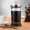 Accessori per il caffè Articoli per il caffè Articoli per il tè Caffettiera portatile Bollitore a mano Teiere Teiere Brocca da cucina francese Pressa manuale 240304