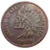 US07 Hobo Nickel 1909 Indian Cent Penny mit Blick auf den Totenkopf-Skelett-Zombie-Copy-Coin-Anhänger-Zubehör Coins281r