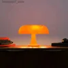 Lamps Shades Italy Designer Led Mushroom Table Lamp for Hotel Bedroom Bedside Living Room Decoration Lighting Modern Minimalist Desk Lights L312