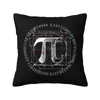 Kudde Nordic Geek Maths Teacher Cover för soffa Soft Science Physics Throw Case