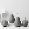 Retro industrial style creative home living room fruit model cement furnishings restaurant decoration small ornaments crafts285S