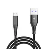 Samsung S24 Ultra S23 S22 S21 Android Phone Charging Sync Cord 3ft 6ftの編組高速充電器タイプCケーブル