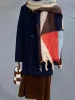 Sciarpa di marca di lusso Donna Uomo Coperta invernale Scialle Avvolge Sciarpe di mohair calde Stampa geometrica Fazzoletto da collo in cashmere Foulard di design