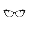 Sunglasses Leopard Print Anti-UV Blue Rays Glasses Solid Color PC Transparent Eyeglasses Ultra-light Big Frame Flat Mirror Eyewear Men