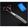 Hair Scissors Top Quality Joewell 6.5/7.0 Inch Thinning Stainless Steel Cutting Barber Professional Drop Delivery Products Care Stylin Ot0V3