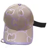 Diseñador Gorras de bola Hombres mujeres sombrero de lujo letra completa logo moda Sombreros Calle Pato Lengua Sombreros tendencia Tamaño del sombrero Sombrero para el sol ajustable Unisex