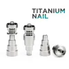 Outils à main Métal Banger Domeless Titanium Nail 10mm 14mm Mâle Femelle Joint 1 avec 6 Types Différents ZZ