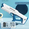 Pistoolspeelgoed Automatische wateropname Elektrisch waterpistool Herhaald afvuren Speelgoed Waterpistool Hoog oplaadbaar Buiten Zomerspeelgoed voor kinderen L240311