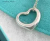 Colares de pingente 925 colar de designer de prata para mulheres escavadas amor pingente em forma de coração com corrente de clavícula colares de luxo L240311