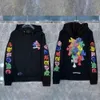 Designer Zipper Sweats à capuche Hommes Vestes Designer Sweat-shirts d'hiver Hearts Sweat à capuche Ch manches longues Veste en vrac Manteau de coton à capuche Hommes Femme Hop Streetwear Vêtements 442