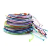 Bracelets de charme Corde à la main tressée couleur unie Mtilayer natation pour femmes hommes amoureux bijoux réglables livraison directe Dhyhl