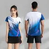 High End Tennis Shirt Kobiet mężczyzn Mężczyzny Badminton koszulki szorty Skorts Stołowy tenis mundur treningowy ping pong spódnica sportowa 240304