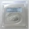 USA: s mynt 1925-S MS65 Kalifornien Jubilee Half Dollar Silver Coins Currency Senior Transparent Box 280T