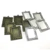 10pcs Retro Antique Bronze MINI Painting Frame Creative Decorative DIY Po Frame Pendant Home Decoration Parts1263T