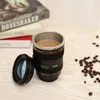 Water Bottles Camera Lens Coffee Mug Travel Cup 350 ML Stainless Steel Insulated Cool Gifts For Pographers