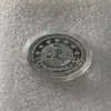 Regalo Nuove sette meraviglie del mondo Moneta commemorativa creativa da collezione in argento placcato da collezione183A