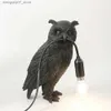 Lamps Shades Owl table lamp Home Decor lights Living Room Decor Ornament Owl desk Lamp Bedroom night stand table lamps Owls bedside lamp L240311