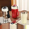 Water Bottles Smart Thermal Mug 500ml Digital Display With Tight Sealing High-Definition Bottle For Traveling Home