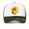 Ball Caps Zaire Congo Flag Baseball Cap Demokratyczna republika pamiątkowa śmieszne czapki unisex siatkowe daszek na świeżym powietrzu kapelusz słoneczny