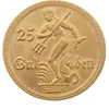 Polska 25 Gulden 1923 Gold Coped Coped Copy Mosię