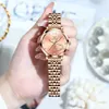 Wristwatches OLEVS Diamond Women Quartz Watches Creative Love Dial Women's Wrist Ladies Waterproof Female Relogio Feminino