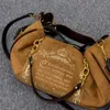 تخليص حقيبة اليد البيع بالتجزئة بالجملة بنسبة 95 ٪ من Wallte Gothic for Fashion Barge Bag Bag Carty Womens 2024 Retro Soft Crossbody Art Fuckury Luxury Facs Facs