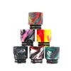 Acessórios 810 Long Mouth Resin Drip Tips Moutice para Ego Thread Cigarro Titular Tanque de Vapor Atomizadores 810 Driptips