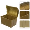 Flaskor Pirat Treasure Hunting Box Children's Retro Plastic Storage Decoration Toy Party Favor Decorations Toys Chest