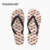 whereisart 3D Horse Print Woman Summer Flip Flops Casual Beach Slippers Sandal Flipflop For Women Slippers Female Rubber Shoes p5aj#