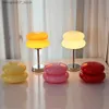 Lampenkappen Italiaans design glas eiertaart tafellamp LED-nachtlampje slaapkamer nachtkastje studeerkamer lezen woondecoratie sfeer kleur tafel l L240311