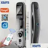 Zamki drzwi Tuya Tmart Surveillance kamera Wi -Fi bezprzewodowa aplikacja na odcinek palców Odplock Moniton Funkcja z drzwiami 220704 Drop D269W