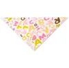 Bavaglini Bandana in cotone per bambini Babador Grembiule per neonati Triangolo infantile Panni per ruttino Cartone animato Asciugamano per saliva Bambino che mangia Accessorio Roba per bambini