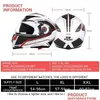 Casques de moto Casque de lentille Yoauble avec Bluetooth FL Face Certifié Hommes d'été Modar Drop Livraison Automobiles Motos Accesso OBTW