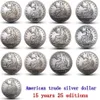 American Coin Set 1873-1885 -P-S-CC 25 PCS COPY328B
