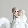 Miz Wedding Decoration Par Figure Cartoon Statue Decor Brud Brudgum Cake Topper Home Accessories Presentförpackning T20070324447