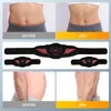 EMS Muskelstimulator Bauchtrainer Massagegürtel Abs Muskeltoner Verwendung für Körper Schlanker Bauch Arm Abnehmen Fitnesstraining 240220