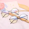 Sunglasses Geometric Shape Frame Elastic Glasses Legs Women Korean Style Eye Protection Computer Anti Blue Light