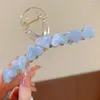 Haarschmuck Koreanische große Clip für Mädchen Vintage Gelee Farbe Liebe Pferdeschwanz Haarnadel Mode Klaue Kopfschmuck