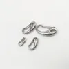 20pcs lot 15-50mm Bag Clasps Lobster Swivel Trigger Clips stainless steel Hook Strapping For DIY Accessories Keychain Parts298t